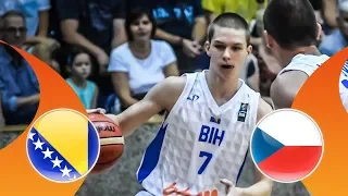 Bosnia and Herzegovina v Czech Republic - Full Game - FIBA U16 European Championship Division B 2018