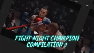 Fight Night CHAMPION Knockout’s & Rage Quit Compilation 1