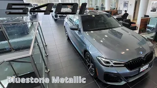 NEW ARRIVAL! 2022 BMW 540i Bluestone Metallic