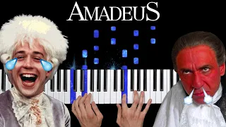 Amadeus - Mozart vs Salieri - Piano Tutorial
