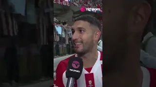 El ENORME gesto de Eros Mancuso con un hincha de Estudiantes 👏