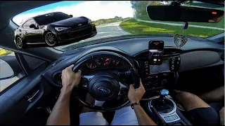 Subaru BRZ - POV review w/hard pulls and launches