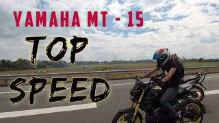 Yamaha MT 15 Top Speed | 1st and 2nd Attempt