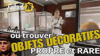 Objets décoratifs propre et rare Fallout 76