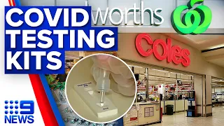Rapid COVID-19 tests to be sold at supermarkets | 9 News Australia
