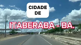 Passando pela Cidade de ITABERABA - BA.