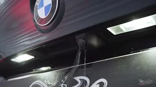 Установили омыватель камеры заднего вида на BMW 6 GT!
