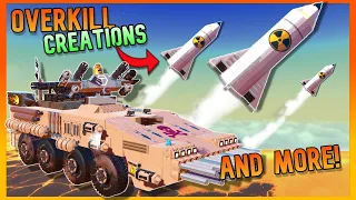 Taking A Look At The Most 'OVERKILL' CREATIONS! On The WORKSHOP! | Trailmakers Showcase