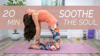 Yoga To Soothe The Soul - 20 Minute Stress Relieving Yoga Class - Sacred Lotus Yoga