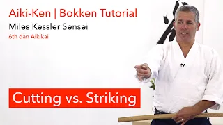 Cutting vs. Striking - Aikido Bokken Tutorial