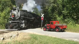 Southern 4501 Steaming Into Autumn & to Summerville