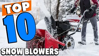 Top 10 Best Snow Blowers Review In 2024