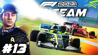 F1 2021 MY TEAM CAREER Part 13: BACK IN THE POINTS! CHAOS WITH TWO CAR ISSUES MID-RACE?!