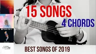 15 songs, 4 chords on the ukulele (best songs of 2019)