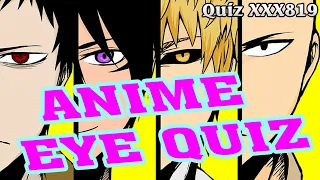 ANIME EYE QUIZ | 20 Eyes (Very Easy-Hard) || ANIME OPENING QUIZ