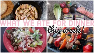 WHAT'S FOR DINNER!? Cook With Me (DINNERS OF THE WEEK)