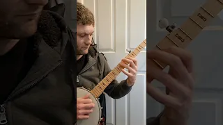Bach's Badinerie in B minor on the Banjo (clawhammer style)