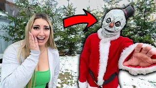 SCARY SNOWMAN IS AFTER ME...