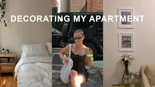 Thrift with me for my NYC apartment | decorating my 350 sq ft space