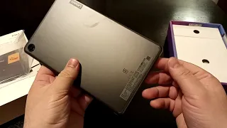 Unboxing tablet Lenovo smart tab M8 (TB8505FS) / ESTE MODELO NO SOPORTA SIM!
