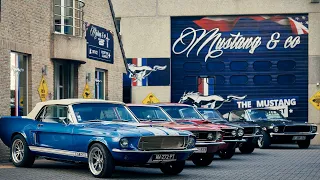 Ouverture du nouveau garage Mustang and co a Enghien (Belgique)