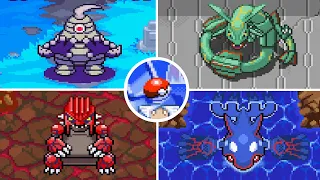 Game n°303 - Pokemon Pinball : Rubis and Saphir ( GBA ) All bosses