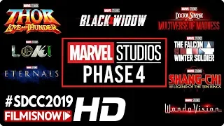 MARVEL #SDCC Panel 2019 | Phase 4 Announcements - Thor 4, Loki & Other New Titles