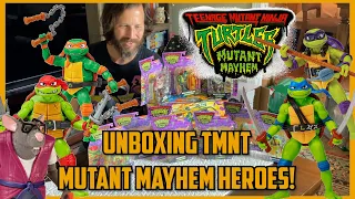 Unboxing the Mutant Mayhem Heroes (TMNT 2023 Figures)