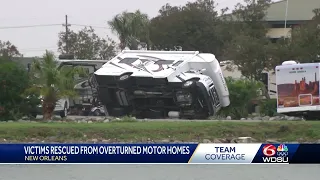 Overturned RV"S