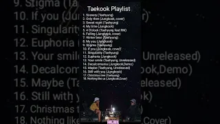 Taekook Love Language Playlist | Soft Peaceful Night