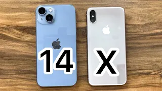 iPhone 14 vs iPhone X
