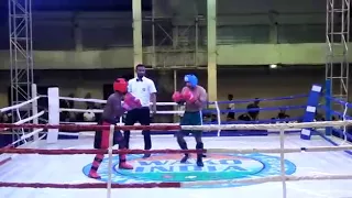 WAKO K1 national kickboxing India 63.5 kgs fight for gold(vibek purkayastha from golds combat)