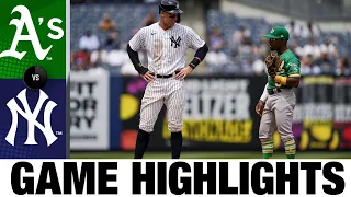 Athletics vs. Yankees Game Highlights (6/19/21) | MLB Highlights