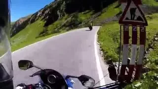 Von Santa Maria über den Umbrail Pass zum Stilfser Joch mit der Suzuki GSX-R 1000