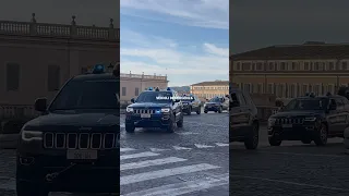 CORTEO POLIZIA PENITENZIARIA IN EMERGENZA/ MOTORCADE PRISON POLICE IN EMERGENCY