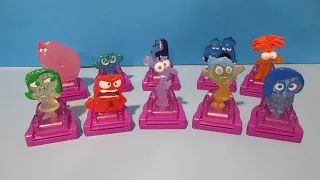 2024 DISNEY PIXAR INSIDE OUT 2 set of 10 McDONALDS HAPPY MEAL MOVIE TOYS VIDEO REVIEW