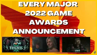 Every Major 2022 Game Awards Announcement in 3 minutes