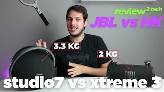 JBL Xtreme 3 X HK Onyx Studio 7! Qual leva a melhor na batalha dos lançamentos topo de linha?