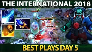 Best Plays Main Event Day 5 - The International 2018 - Dota 2 #TI8