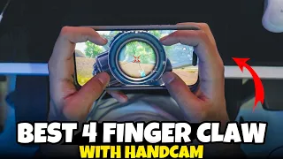 BEST 4 FINGER CLAW HANDCAM GAMEPLAY WITH CONTROL CODE💥BGMI (Tips/Tricks) Mew2.