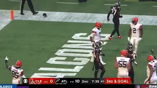 Jacoby Brissett CRAFTY 4 Yard Touchdown Run | Browns vs Falcons