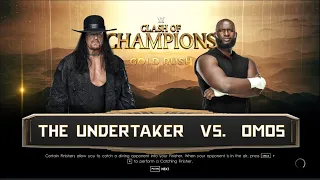 The Undertaker vs Omos - WWE 2K22