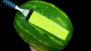 9 GENİUS TRİCK! - Simple Watermelon Tricks🍉