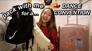 pack with me for a dance convention! ヾ(^ ^ゞ going to Arizona
