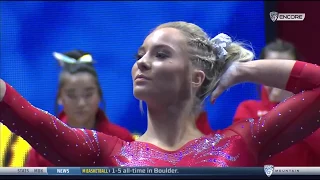 MyKayla Skinner (Utah) - Floor Exercise (9.800) - BYU at Utah 2018