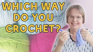 10+ different ways to hold yarn and hook! Which way do you crochet?