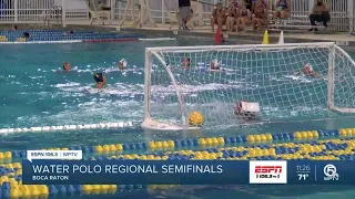 Boca Raton water polo moving on to regional finals