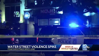 Four shootings happened on or near Water Street since June