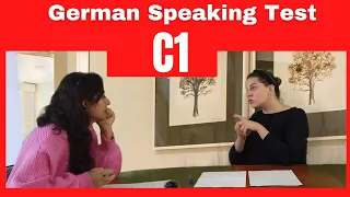 German Speaking Test Level C1, Mündliche Prüfung DTB C1, 2023