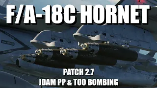 DCS WORLD 2.7 UPDATE - F/A-18C Hornet Beginner Series: JDAM PP & TOO Bombing